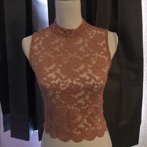 “Ambiance” Junior’s Small Lace Top!